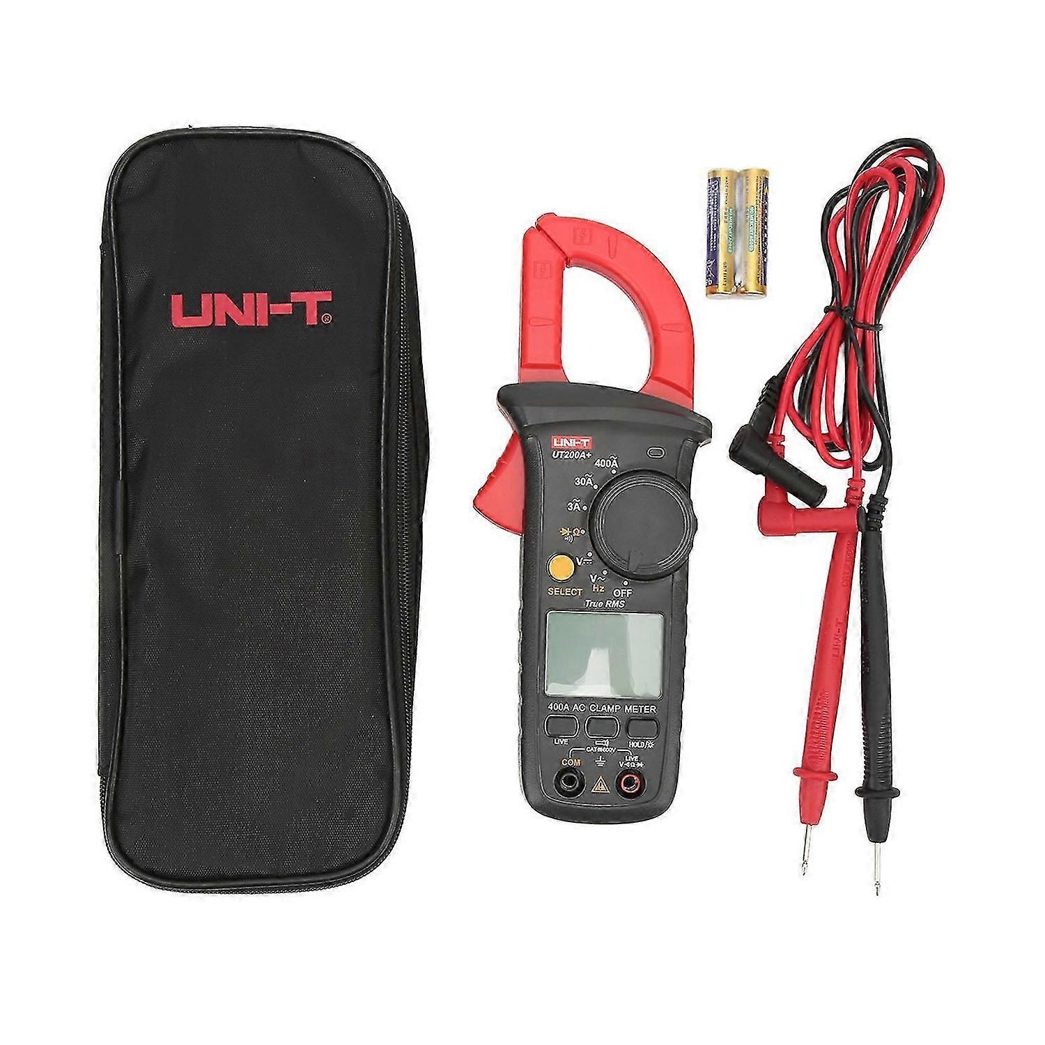 Digital Clamp Meter Multifunctional LCD Backlight Clear Display ABS Housing Multi Tester for Circuit