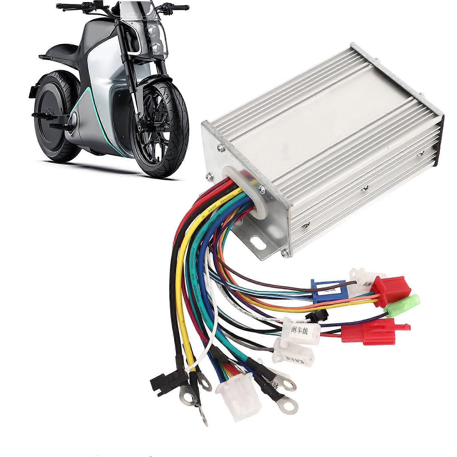 Brushless Motor Controller 25A 9 Tubes 48V to 64V 450W Dual Mode Intelligent Recognition for 350W to 500W Motor 