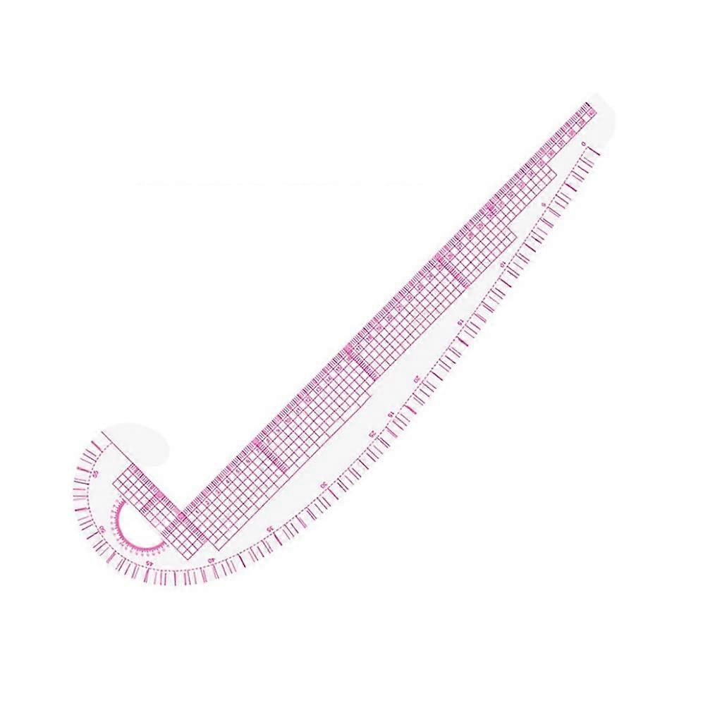 French Curve Ruler 3 In 1 Plastic Metric Sewing Liner For Dressmaking Comma Shaped DIY Tool