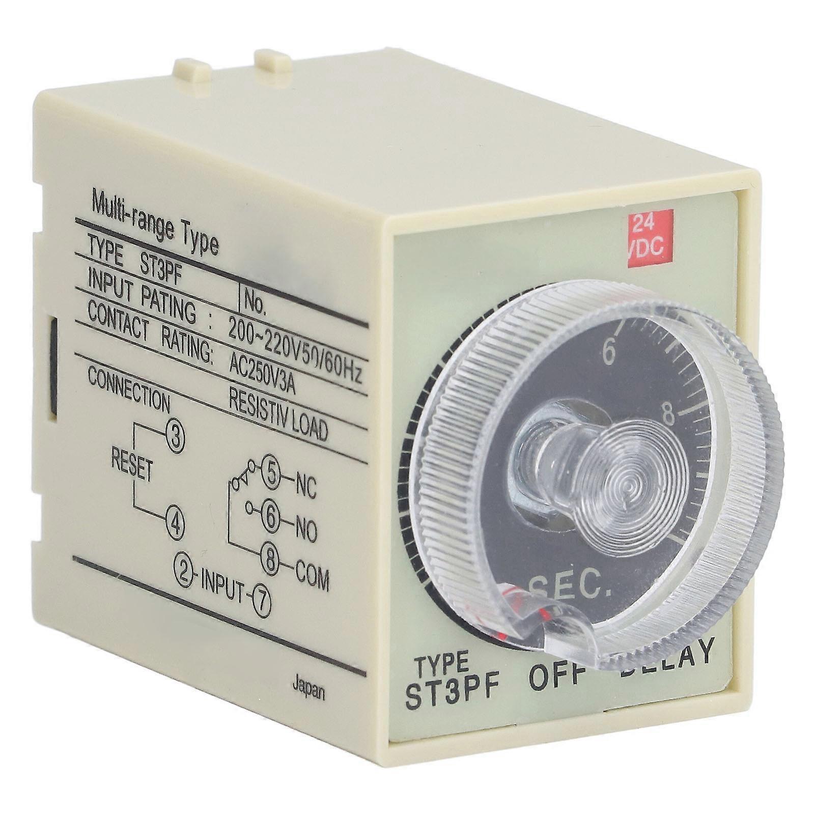 Time Relay 10S Stable Performance Long Service Life High Accuracy Wear Resistant Time Controller
