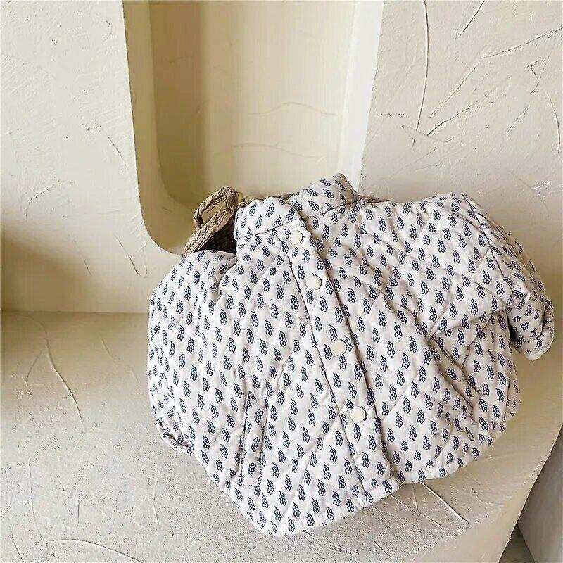 2023 Cappotti imbottiti stampati per bambini invernali addensare capispalla trapuntati caldi per bambini