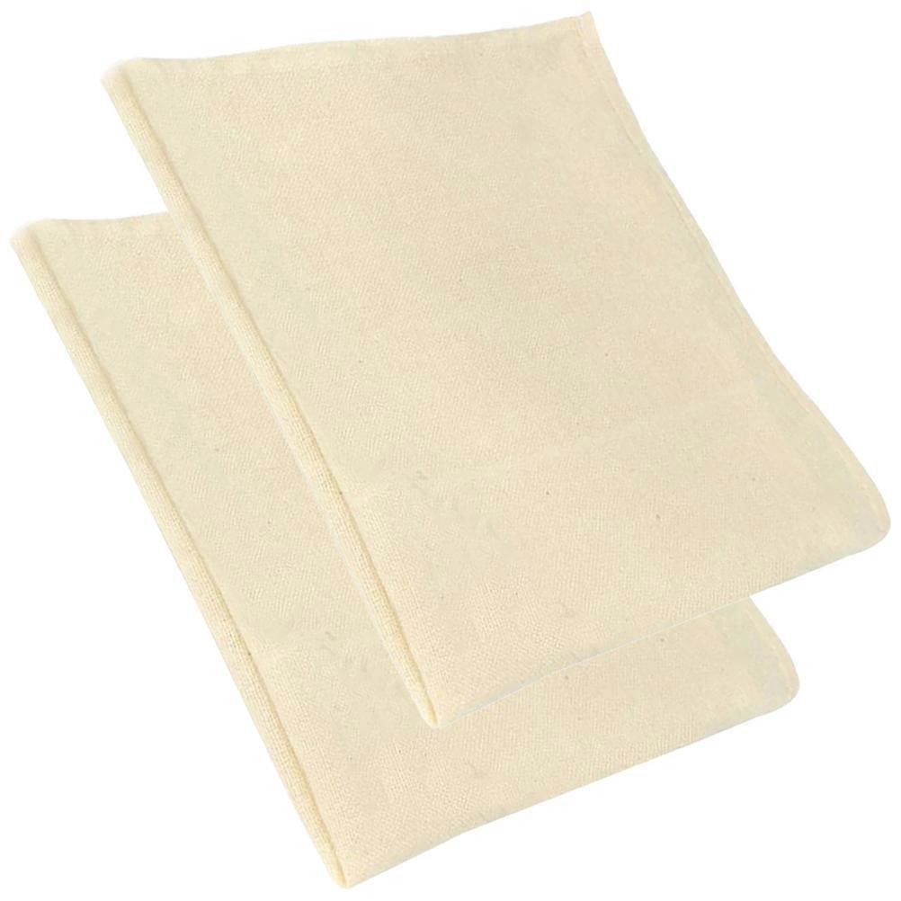 2pcs Reusable Cheesecloth Filter Cloths for Straining Oil, Yogurt, Cheese, Tofu Unbleached Kitchen Cloth for Baking and Canning