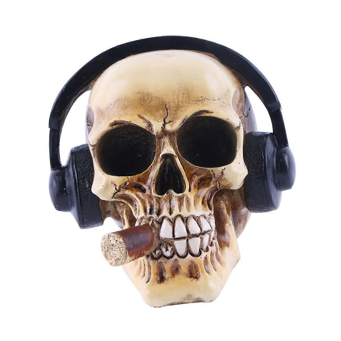 Realistic Halloween Skull Resin Corpse Skull Inserts for Horror Skull Ornament