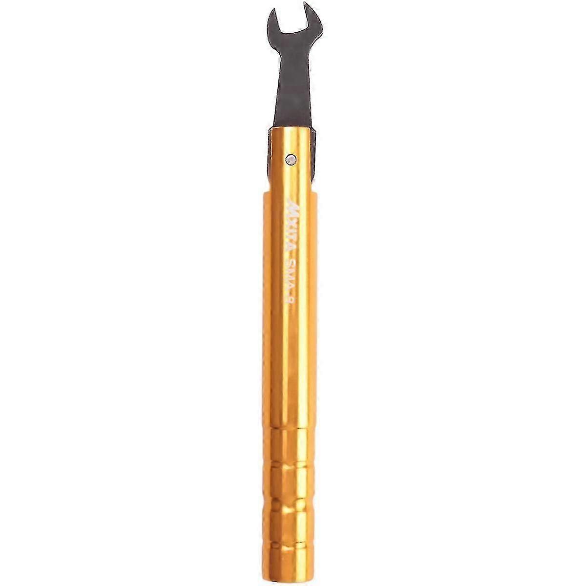 SMA Torque Wrench & RF Connector Coax Adapter Converter - 8MM Straight Gold Electrommunication Tool for Enhanced Connectivity