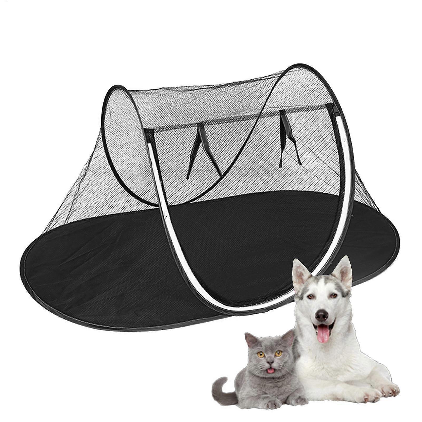 Dog Fence for Camping | Small Portable Pet Tent, Waterproof Outdoor Playhouse for Cats and Dogs