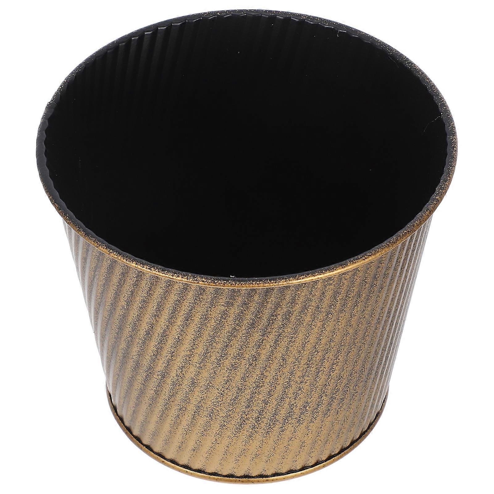 Retro Flowerpot Desktop Flower Pot for Storage Use Desktop Flower Pot