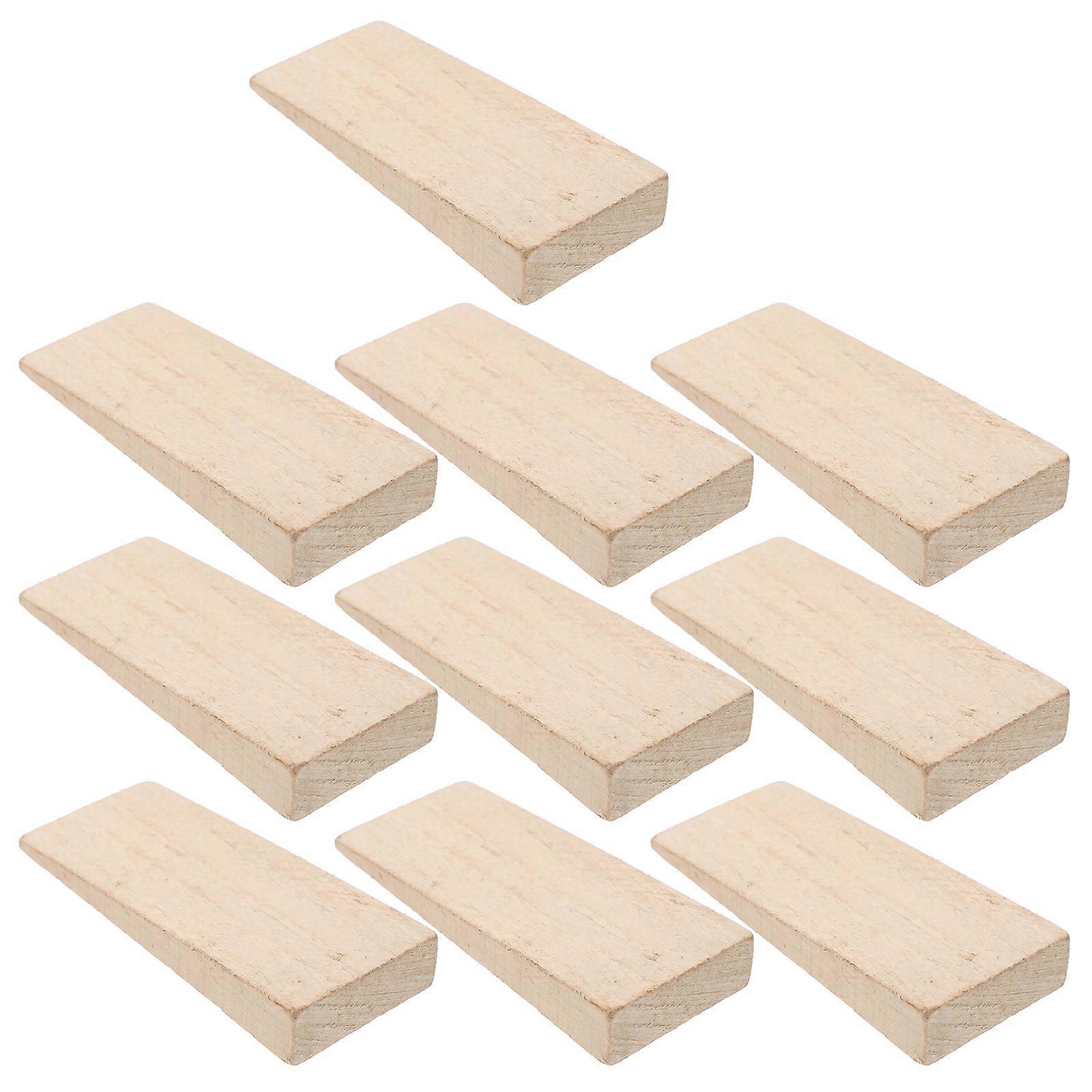 Wooden Handle Wedges for Hammer and Agricultural Tools – Secure Fixing for Hoe and Tool Handles, Easy Installation Maintenance Accessory (10pcs)