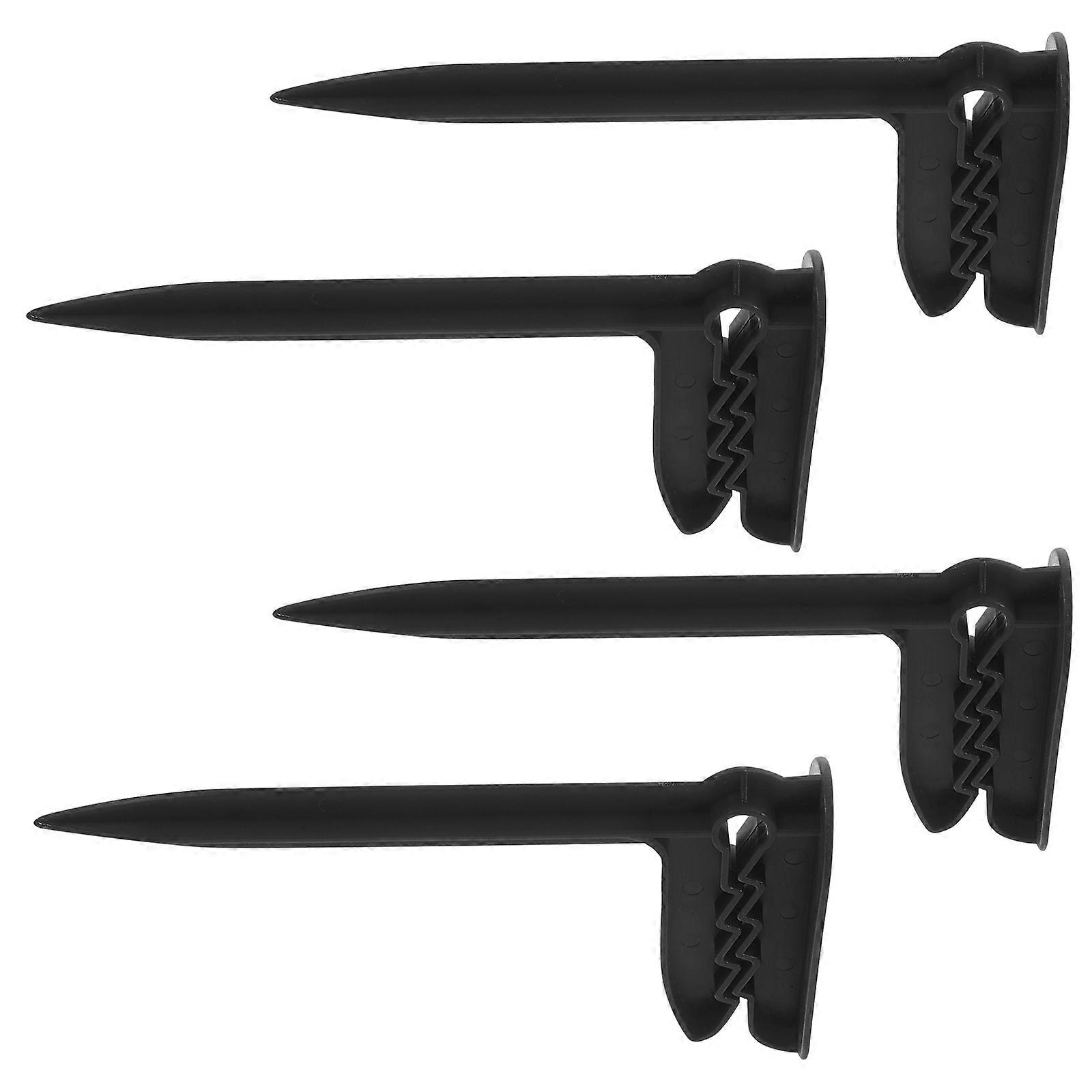 Beach Vacation Essentials Rectangular Towel Clip Ergonomics Handle Securing Towels Outdoor Activities 4Pcs