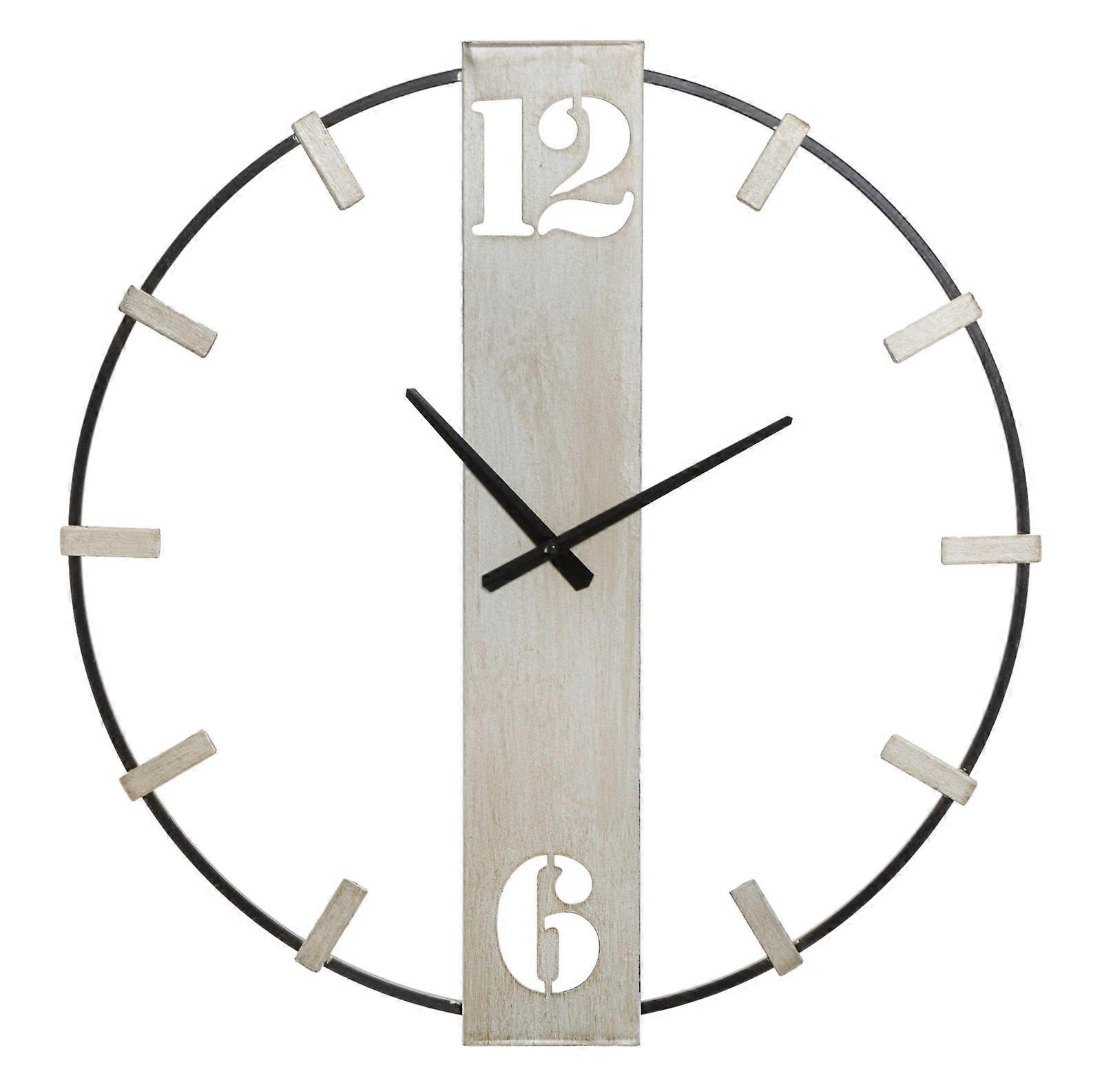 WALL CLOCK SILVERY CM 61X4,5X63