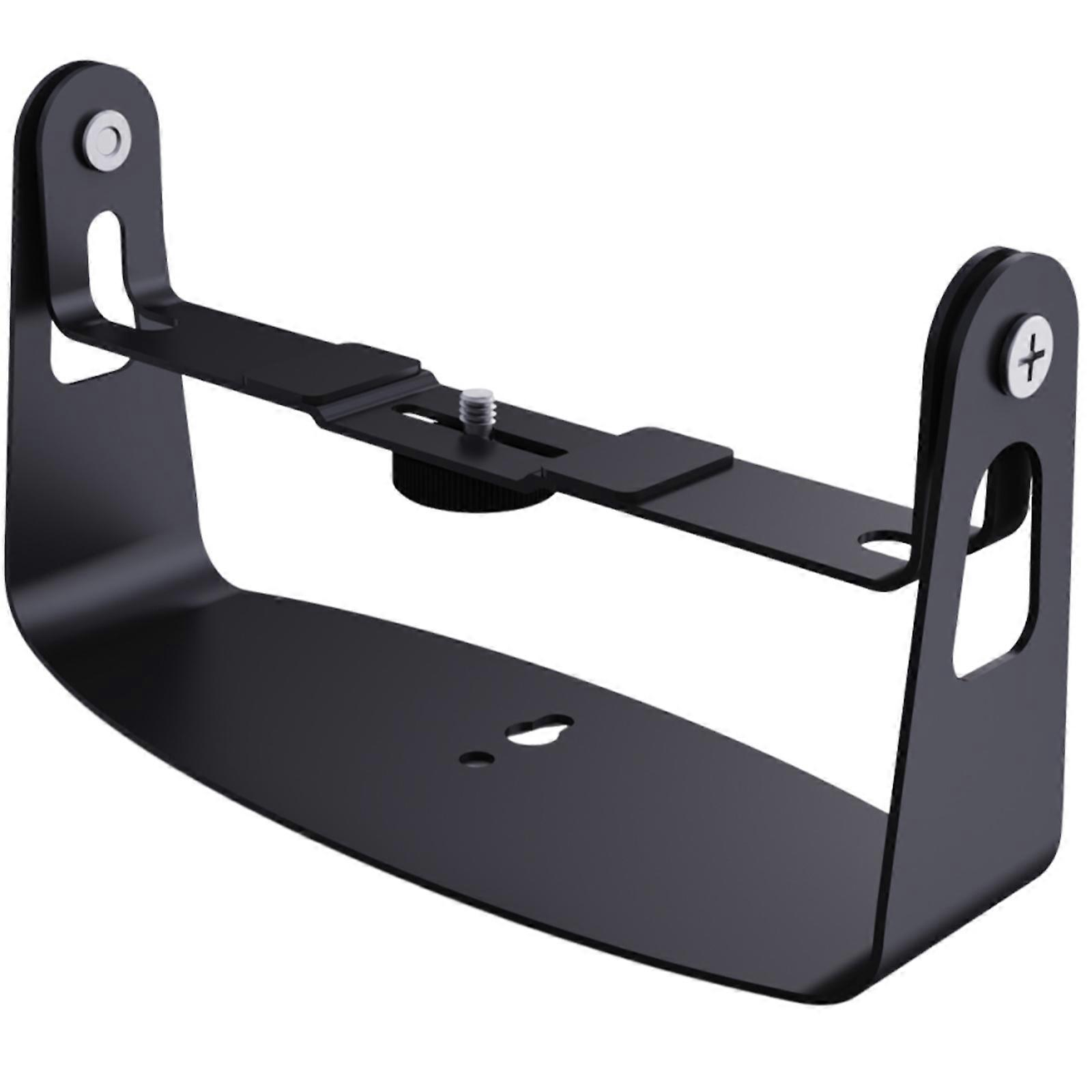 Rotating Projector Stand Heavy Duty Metal Construction 360 Degree Adjustment Wall Ceiling Desk Mount 5kg Support  black