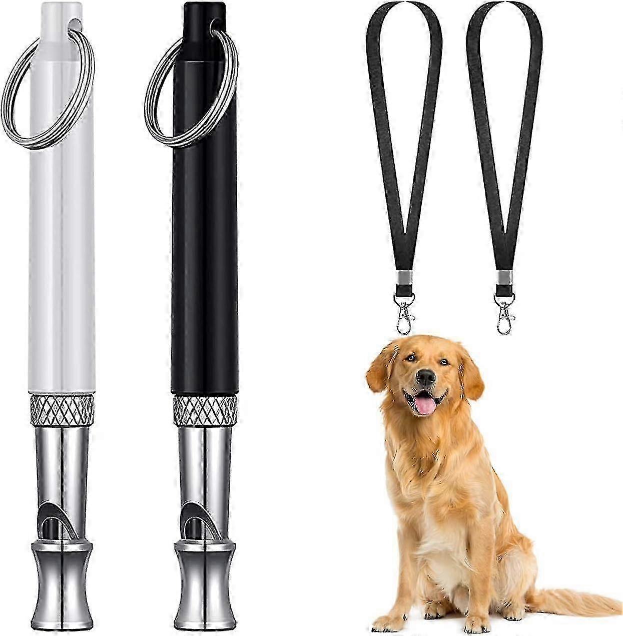Ultrasonic Dog Whistle - Silent Training Tool to Call Dogs, Stop Barking & Prevent Dog Attacks - Effective Pet Behavior Control