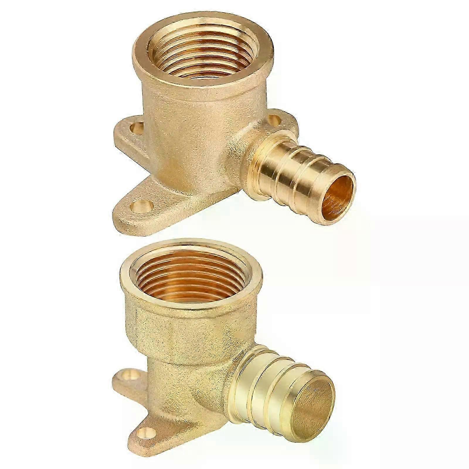 Plumbing Fitting Multipurpose Copper Transition from Pex to Threaded Portable Metal Leakproof Connector Pex Crimp Fitting