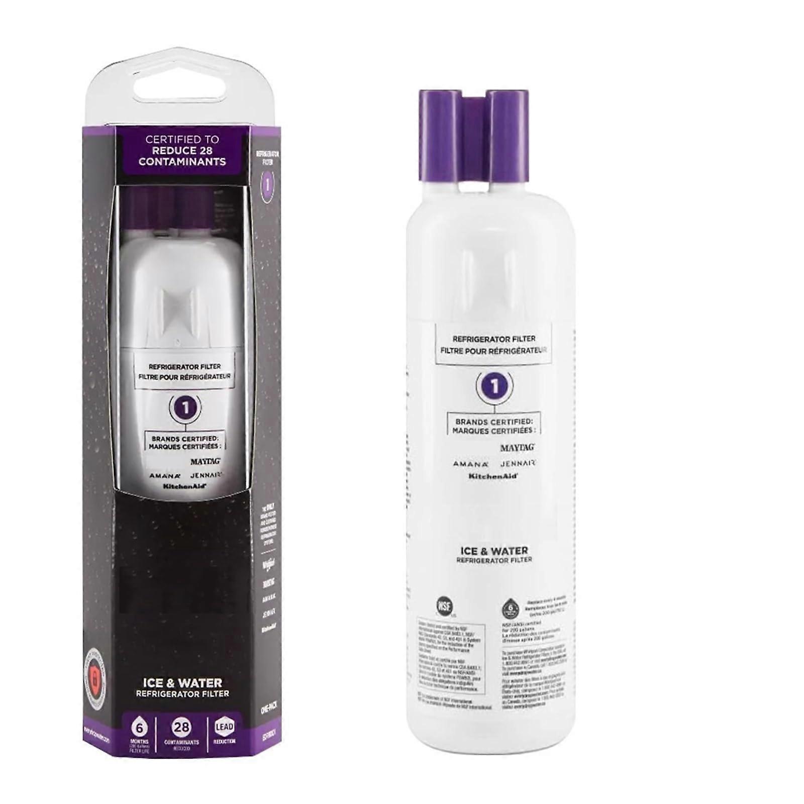 the refrigerator water filter, compatible with Whirlpool EDR1RXD1, W10295370A, 9081, Drop Filter 1, P8RFWB2L, P4RFWB (1 pack).