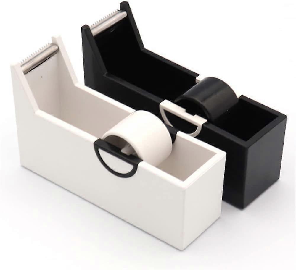 Tape Dispenser Set Magic Glue Roll Holder for Eyelash Extension, BlackWhite