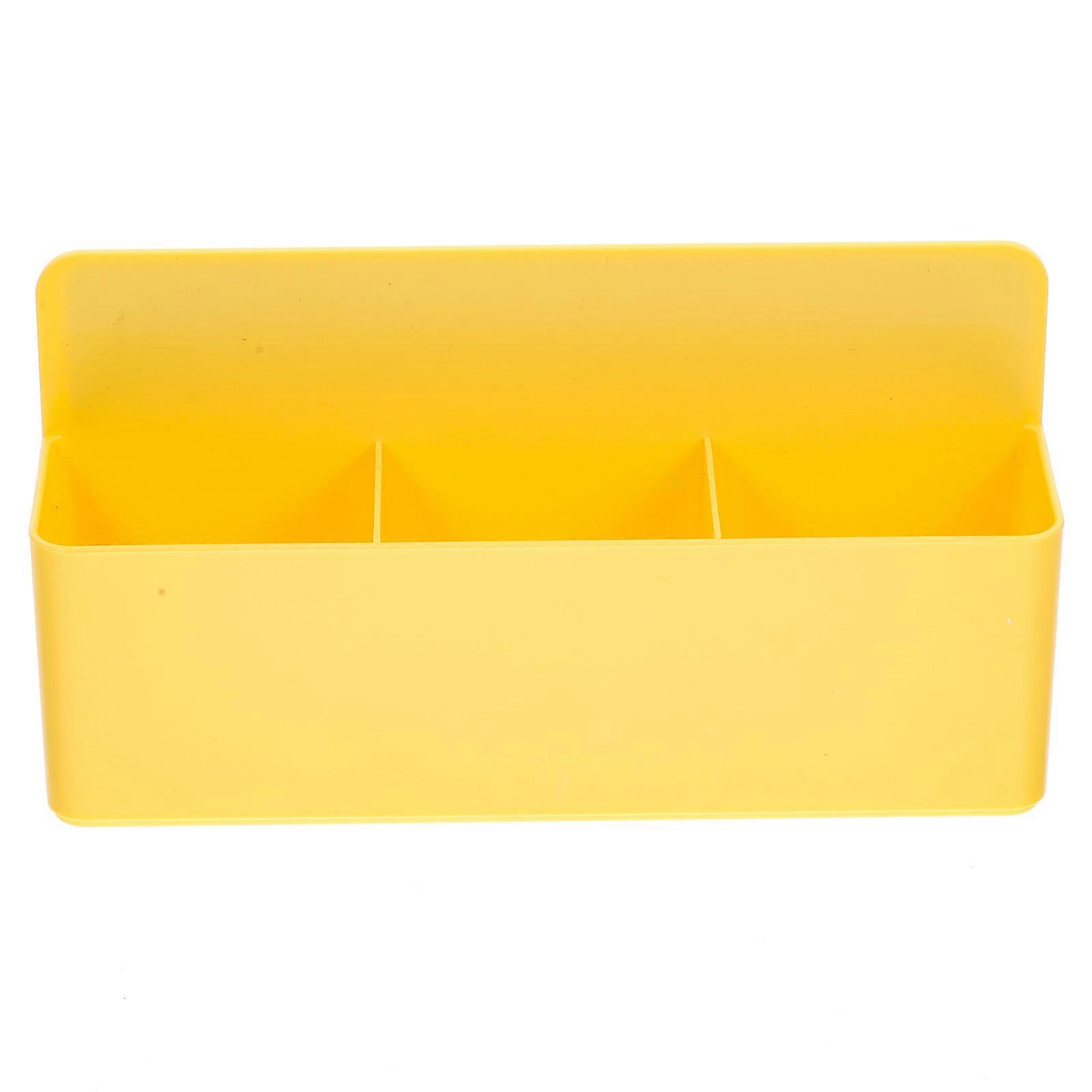 Magnetic Marker Organizer For Whiteboard Use Pp Material Rectangular Shape Space Saving 1Pcs