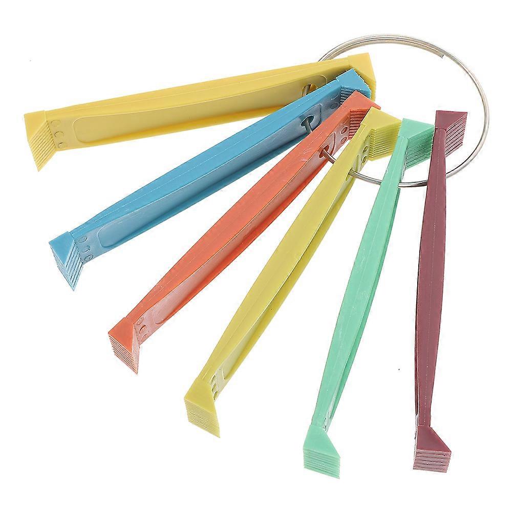 Cleaning Brush Coil For Air Conditioning System And Condensers Assorted Color 12X2.20X1.20CM Removing Loose Dirt 1Pack