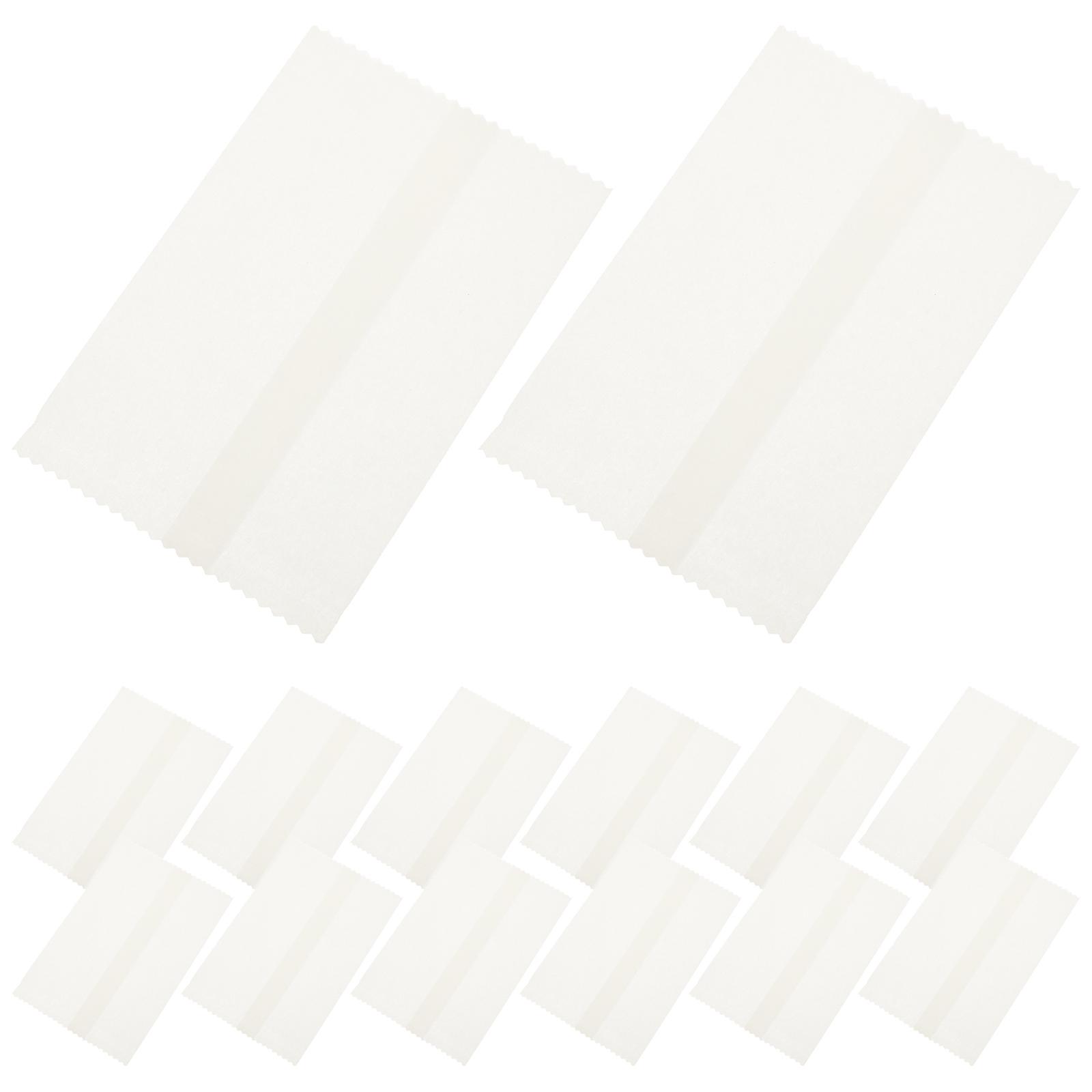 100pcs Three Sided Sealed Tissue Paper Bags for Pastry, Bread, Donuts, and Dry Snacks – Recyclable Kraft Wrapping with Seal for Food Storage and