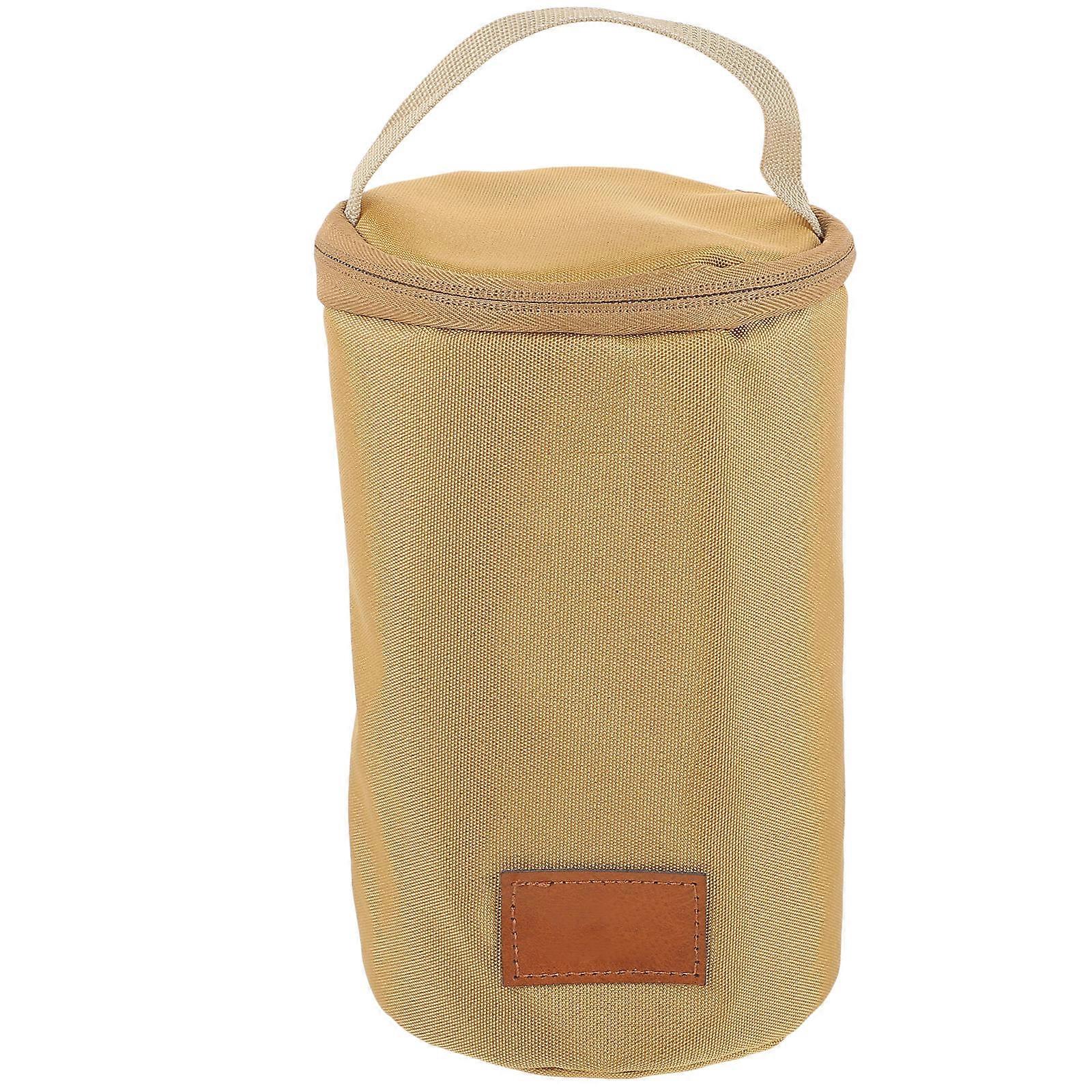 Portable Camping Stove Carrier and Multi function Gas Canister Bag Kerosene Lamp Pouch