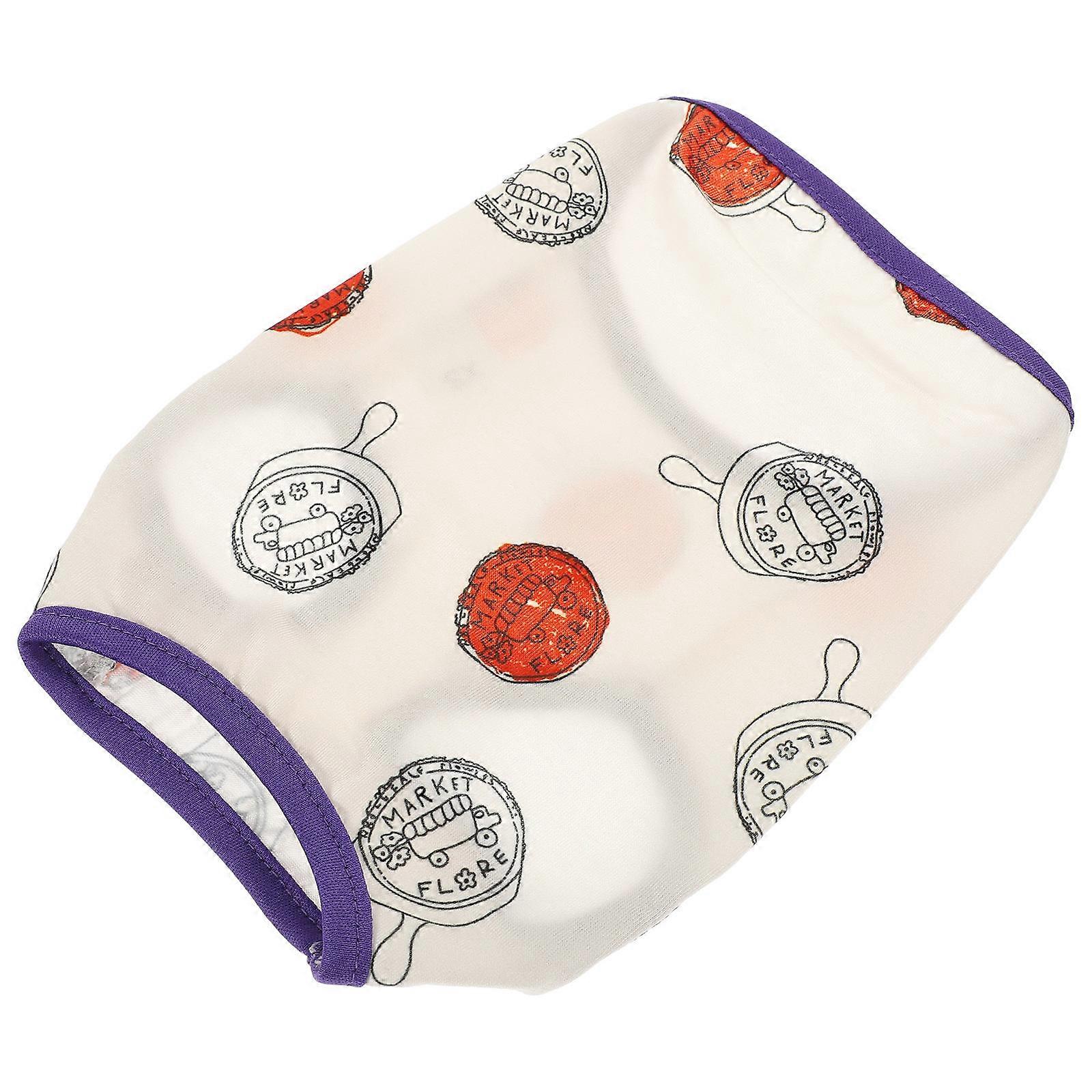 Cute Girl Dog Clothes Pet Vest Fun And Adorable Design Cotton Material 1 Set