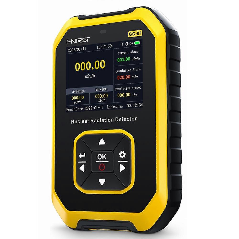 FNIRSI GC-01 Geigerteller Nucleaire Stralingsdetector Persoonlijke Dosimeter Röntgenstraal Radioactiviteit Tester