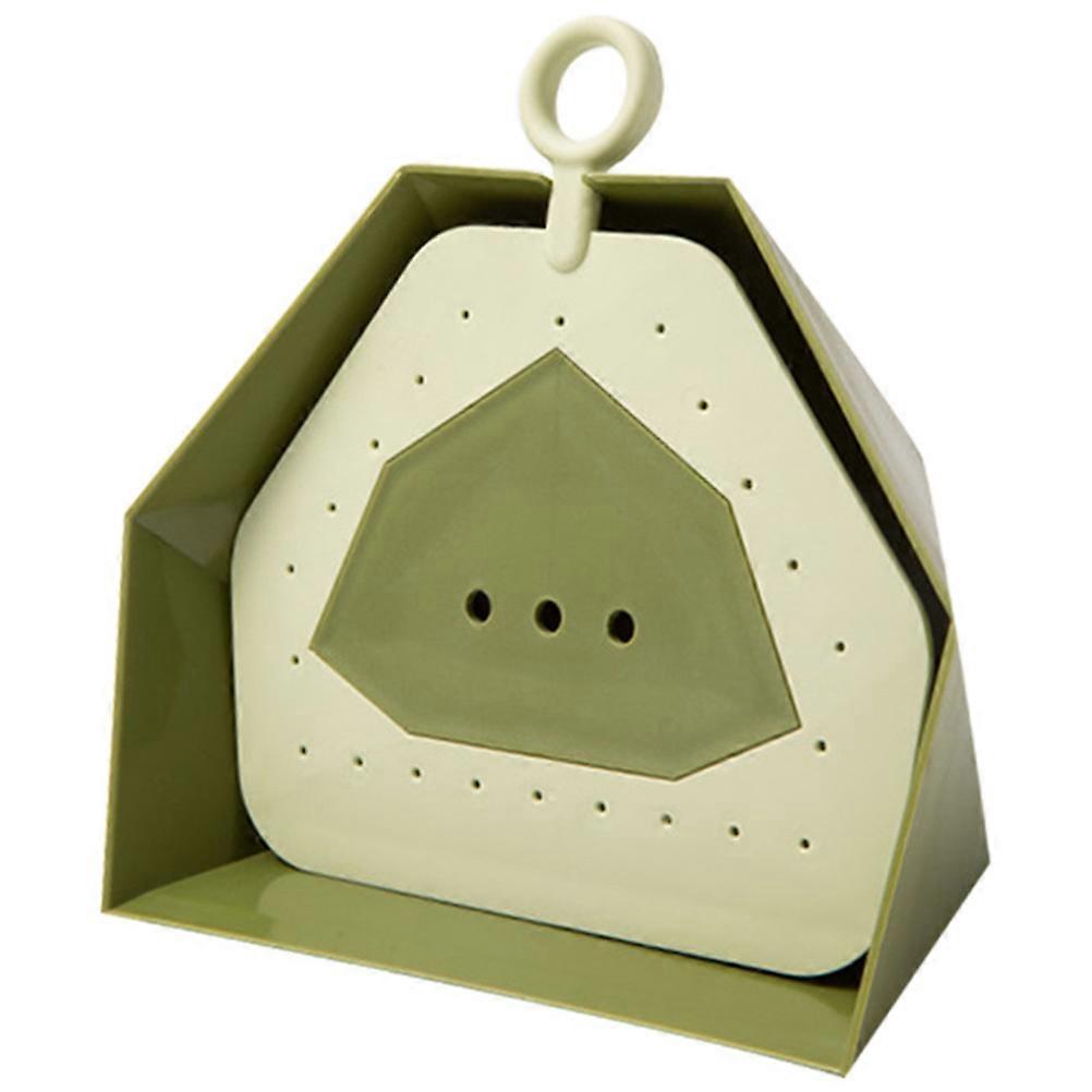 Portable Mini Broom and Dustpan Set – Lightweight Multi Function Cleaning Tool for Home, Office, Kitchen & Outdoor Use – Easy Storage – Avocado Green