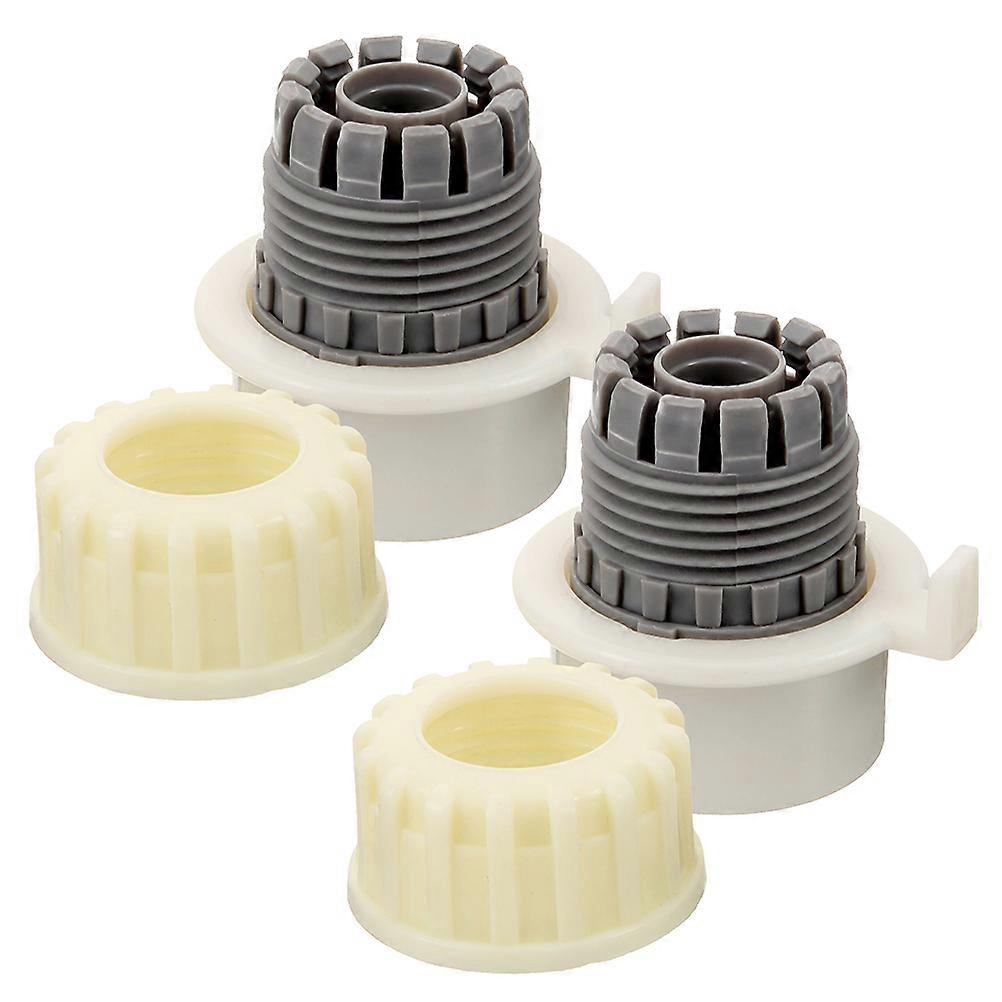 Washing Machine Fitting Adapter Secure Locking Design For Apartment 4.10X4.10X3.50CM 2Pcs