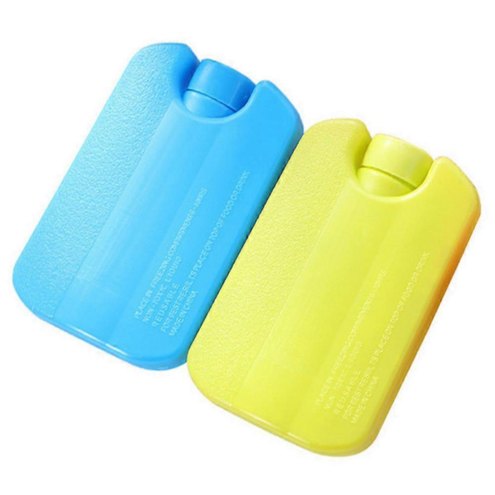 Pet Cooling Home Hamster Accessories Ice Cooler Mini Cooler Rectangular Shape Assorted Color 12x8x2cm Cooling Refrigeration 2Pcs