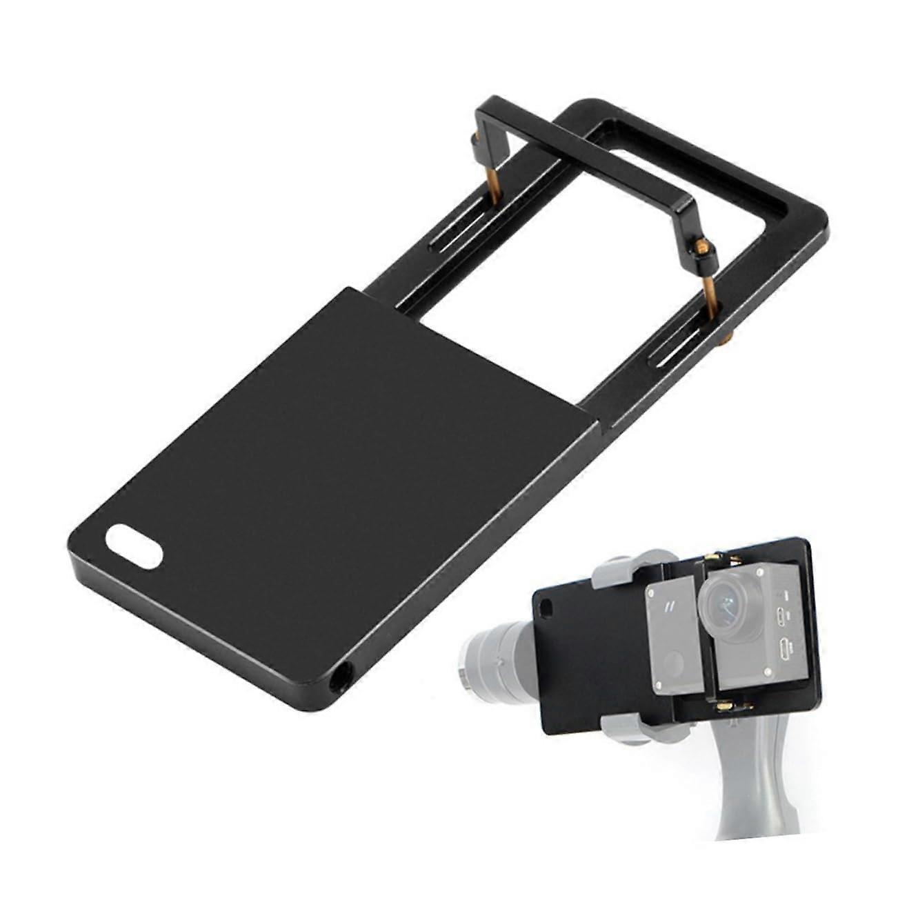 Sports Camera Hand PTZ Rail Gimbal Holder with Selfie Grip Adapter for Action Cameras, Plastic, Compatible with All Models