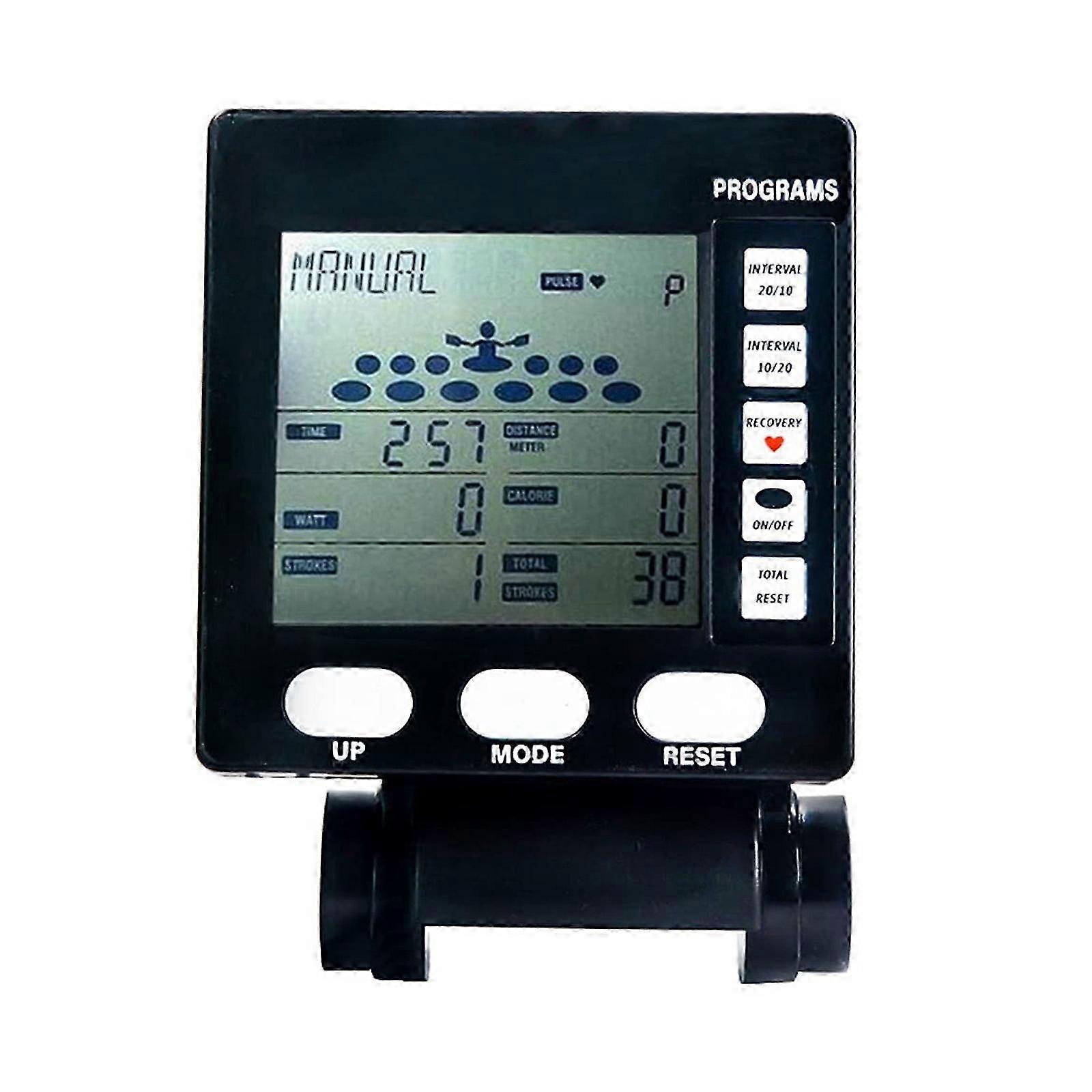 Rowing Machine Counter APP Electronic Watch Rowing Machine Counter Counting Device Gym Home Fitness Counter SpeedometerMulticolor SZRH A-S