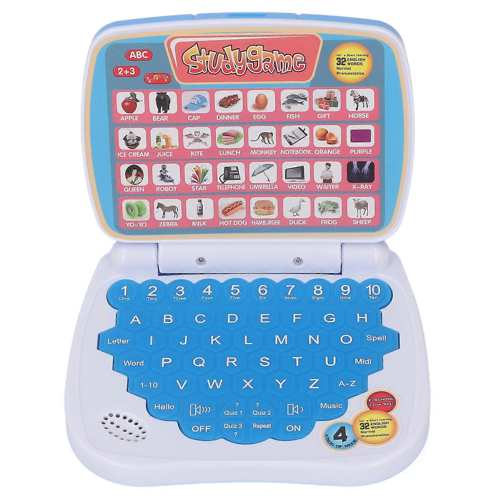 Kids Learning Laptop 5 Learning Modes Laptop Children Preschool Study Computer Toy