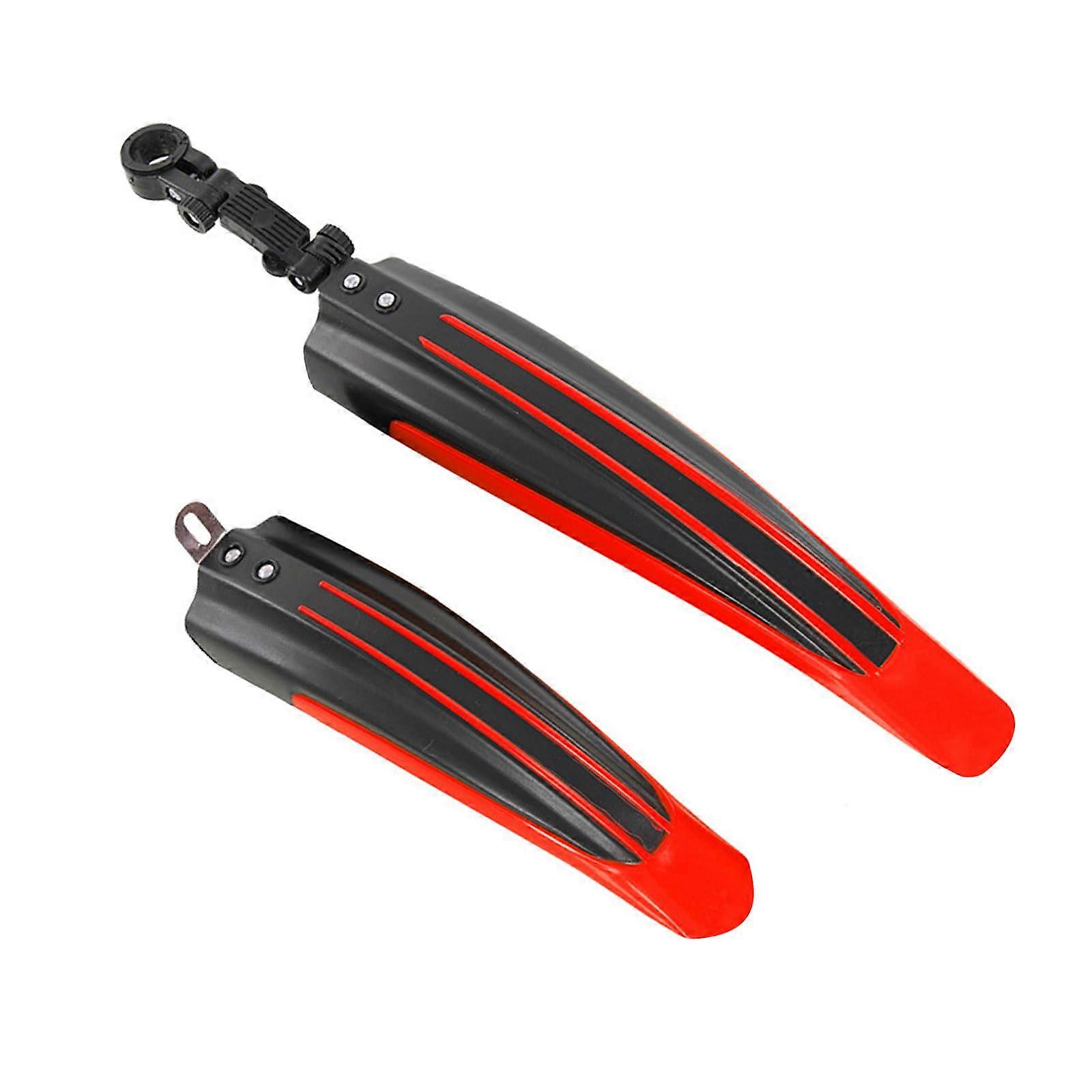 Bicycle Mudguards Pack of 2, Universal Quick Disassembly MTB Splash Guard for Mountain and Road Bikes, Durable Design