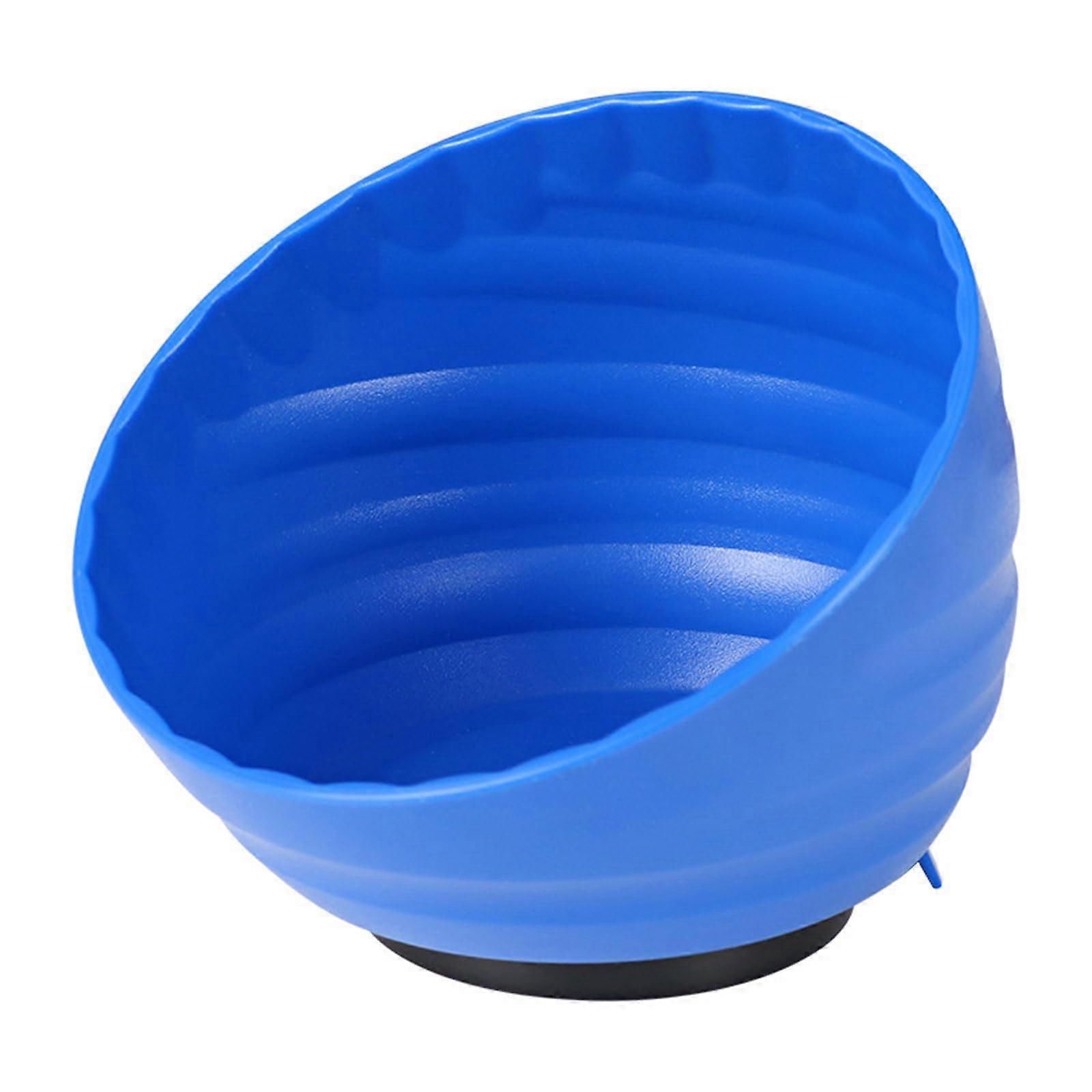 Stylish storage tray, suitable for efficiency at home and for use on metal surfaces with nuts and bolts