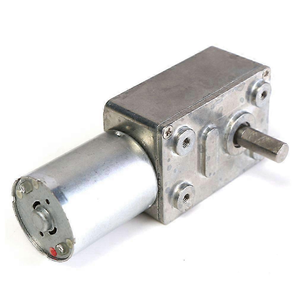 GW370 12V 6rpm Reversible High Worm Geared Motor Torque Turbo DC 35A