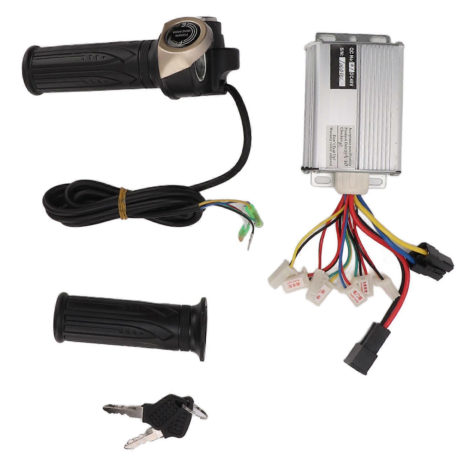DC48V 1000W Brushed Motor Speed Controller Throttle Grip Kit