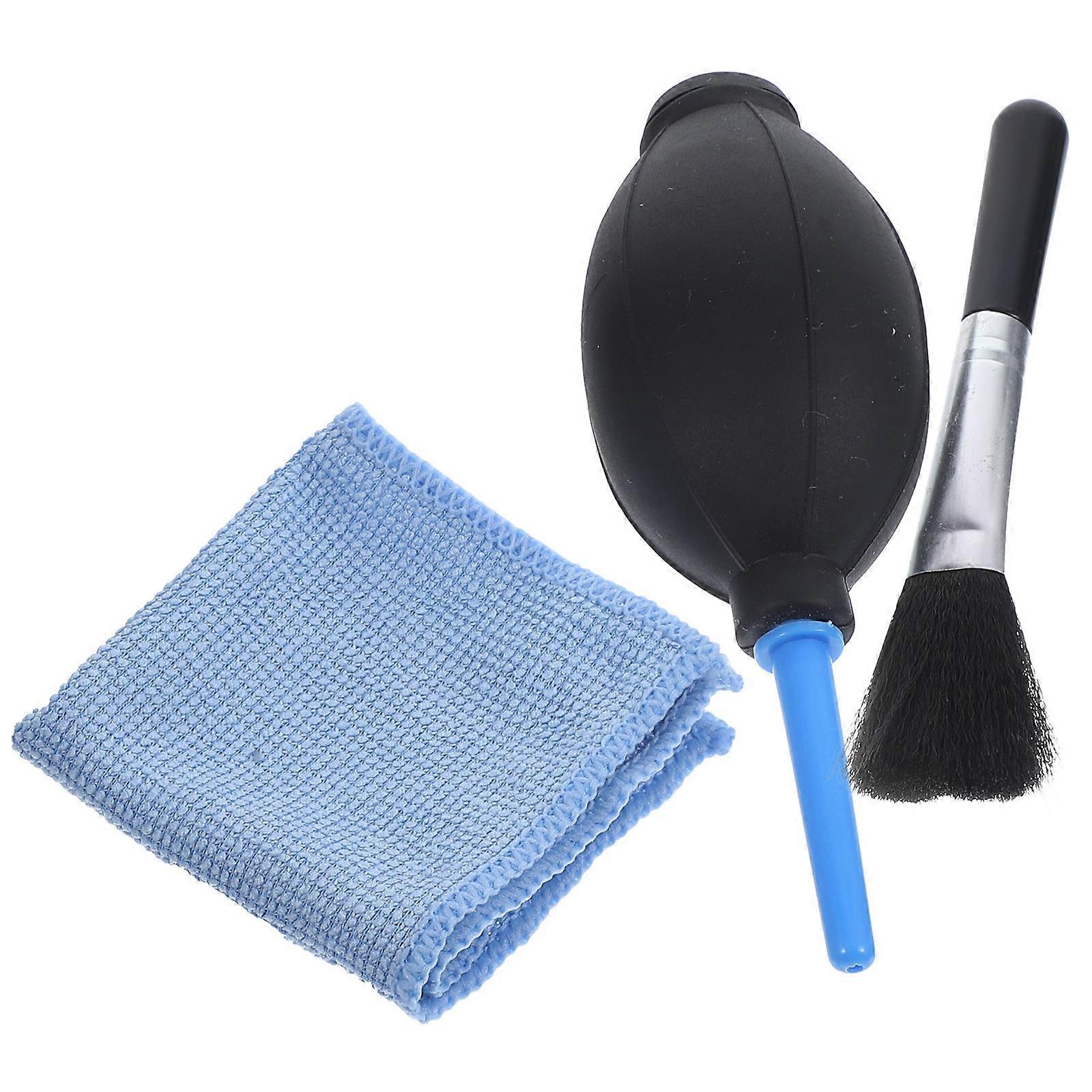 Professional Camera Air Blower Cleaner with Flexible Silicone Nozzle – Dust Removal Tool for Sensor, Lens, and LCD Screen Cleaning – Non Contact &