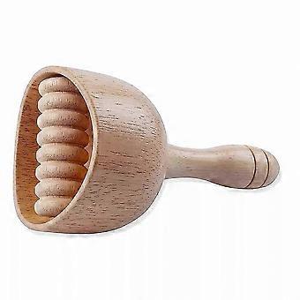 Outil de massage à rouleaux en bois pour la thérapie lymphatique et le modelage du corps avec masseur portable de conception suédoise
