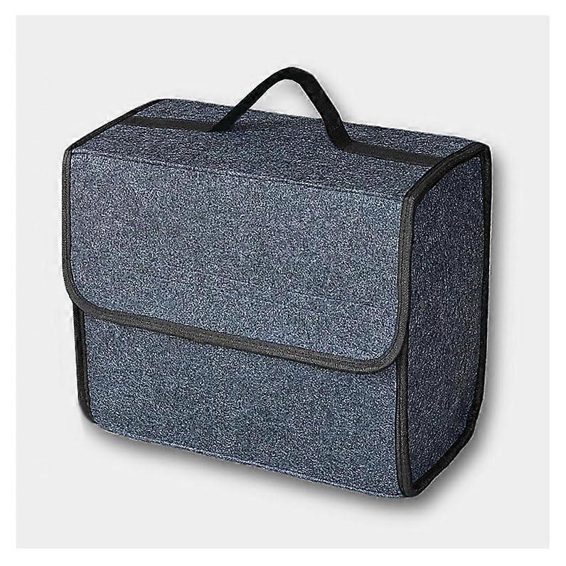 Car Boot Organiser for BMW i3 i4 2022-2024, Foldable Waterproof Storage Box with Pockets, Interior Boot Accessories