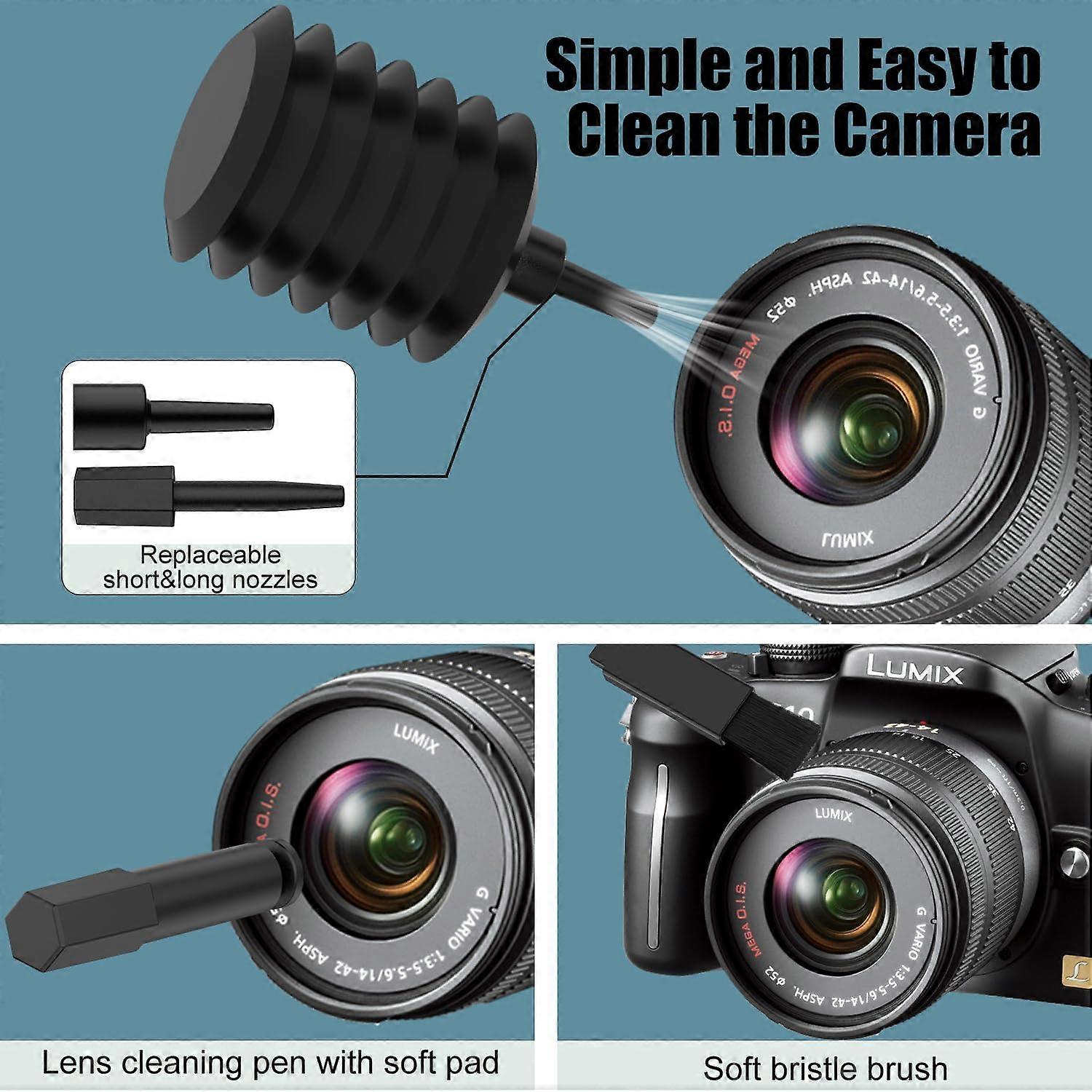 Computer  Mobile Phone  Camera 20 in 1 Keyboard Cleaning Kit with Keyboard Cleaning Brush  Cleaning Accessories for AirP0ds 1/2/3 / Pr0