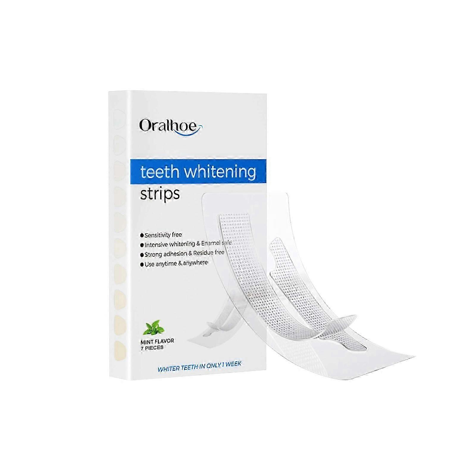 Teeth Whitening Patch Fresh Breath Remove Stains Yellow Dirt Deep Clean White Teeth