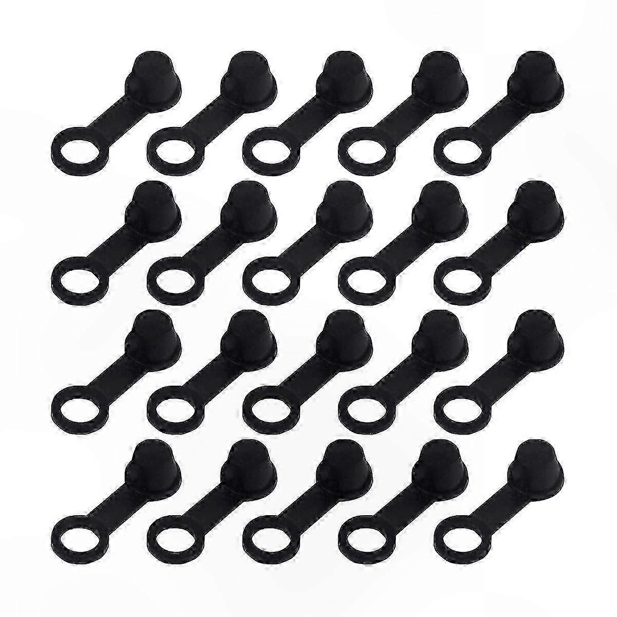 30-Pack Rubber Brake Bleeder Dust Caps for Screw Protection
