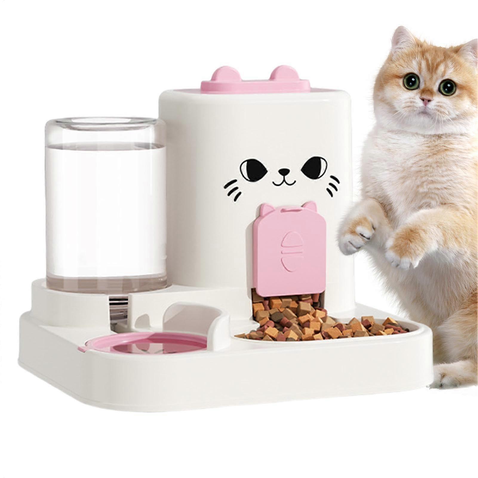 Automatic Cat Feeder  Dry Food Dispenser  Large Capacity  Robust Water Dispenser