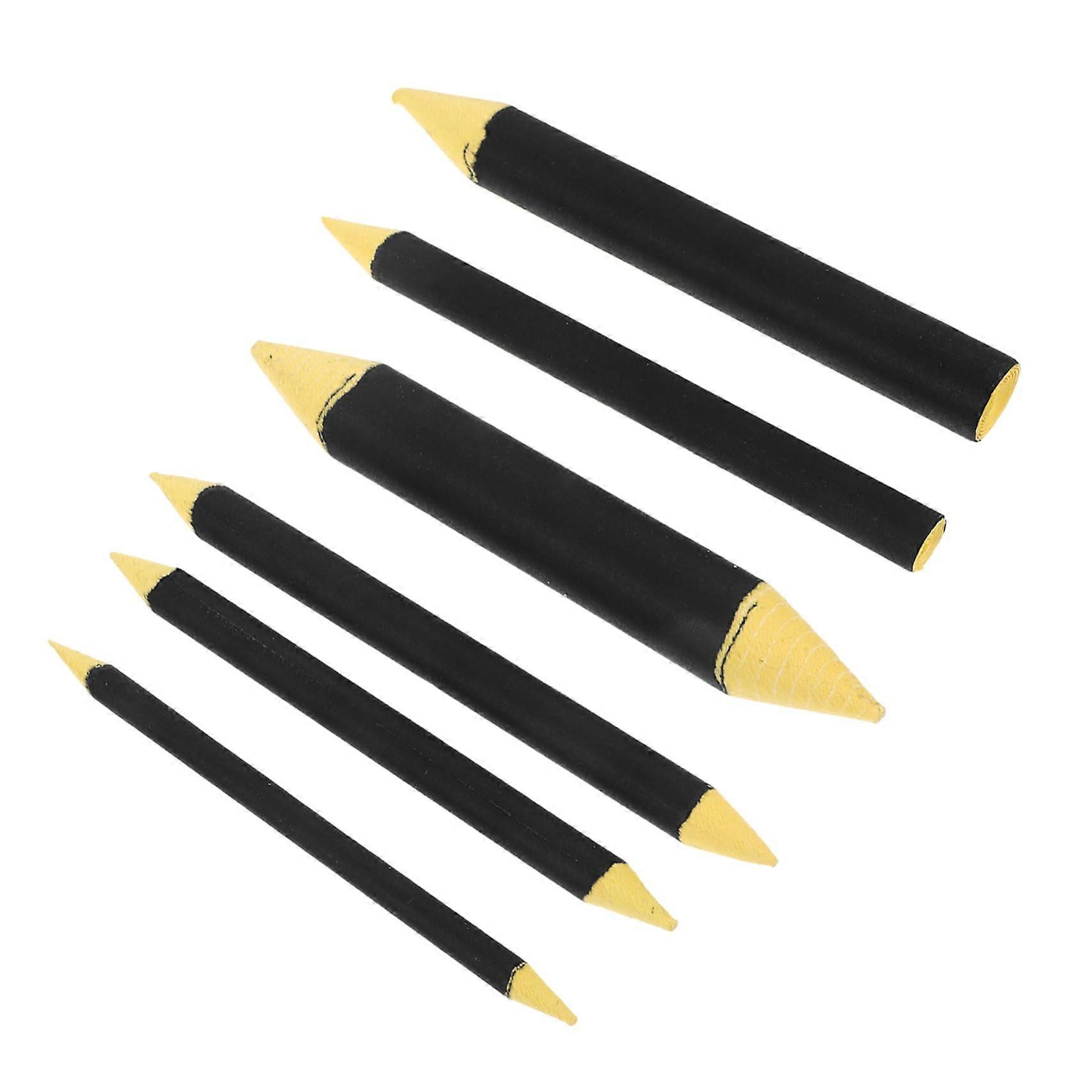 6pcs Art Sketch Wipe Tools Set with Kneaded Erasers for Efficient Drawing, Comfortable Grip, Small Medium Large Sizes