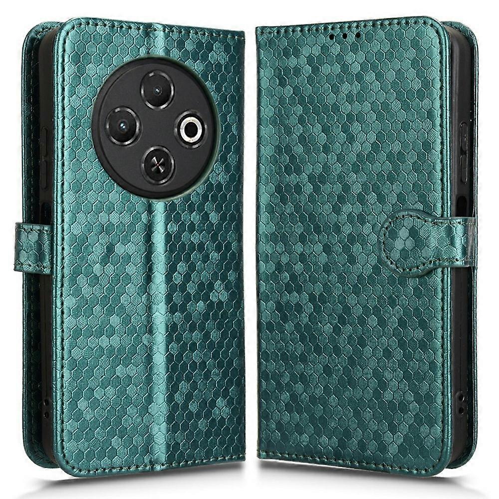 Compatible For TECNO Spark 30C Wallet Case Dot Pattern Imprint PU Leather Phone Cover