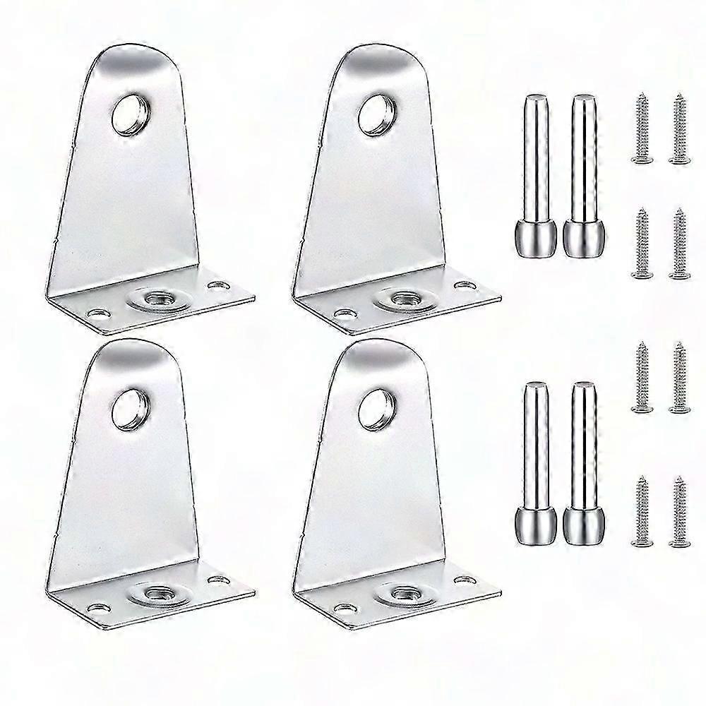 Metal Blind Hold Down Brackets & Pins, Replacement Parts for Horizontal Window Blinds