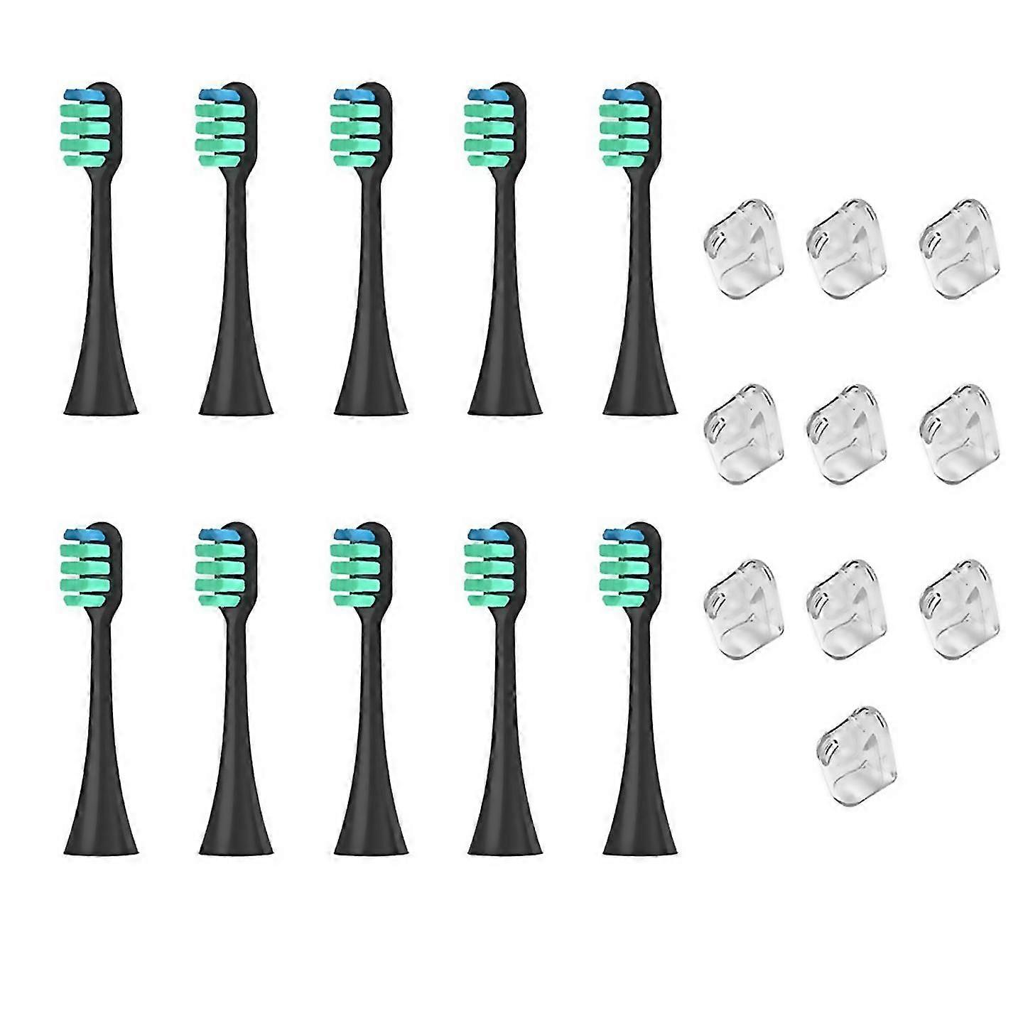 For for ewdc01 electric tooth brush heads Black