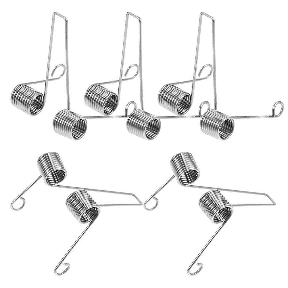 5pcs Precision Valve Springs for Tuba & Trumpet Repair – Durable Brass Instrument Replacement Parts for Smooth Action & Clear Sound
