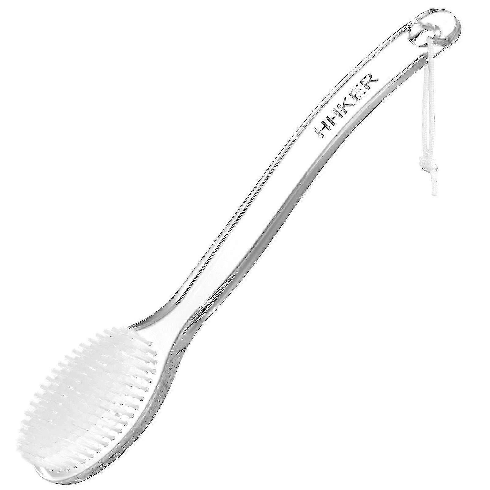 Long Hand Bath Brush with Soft Nylon Bristles for Back Scrubbing