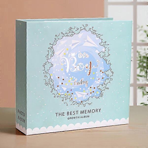 Animated photo album with a capacity of 200 cards, embossed design, durable and portable