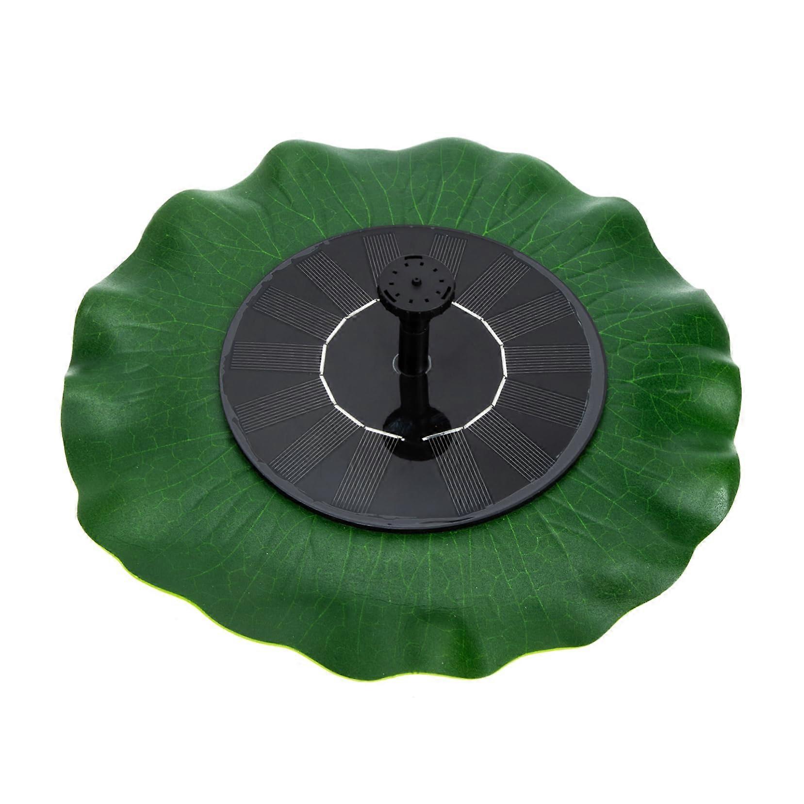 1 Set Solar Fountain Kit Energy Saving Solar Water Fountain for Garden Decoration Design Easy to Clean Durable and Practical