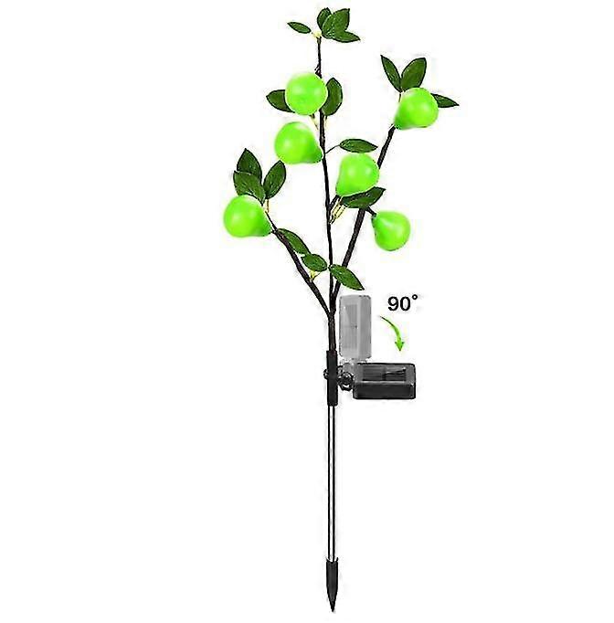 2pcs Solar Garden Lights,outdoor Solar Pear Tree Led Lights